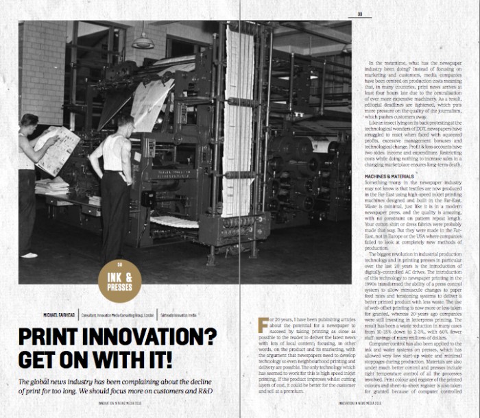 Print Innovation? Get On With It! Innovation