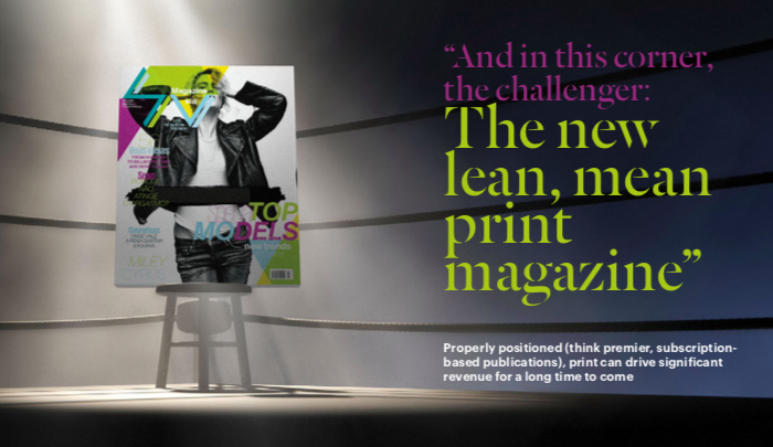 Conde Nast making 'best print magazines on earth' despite digital shift